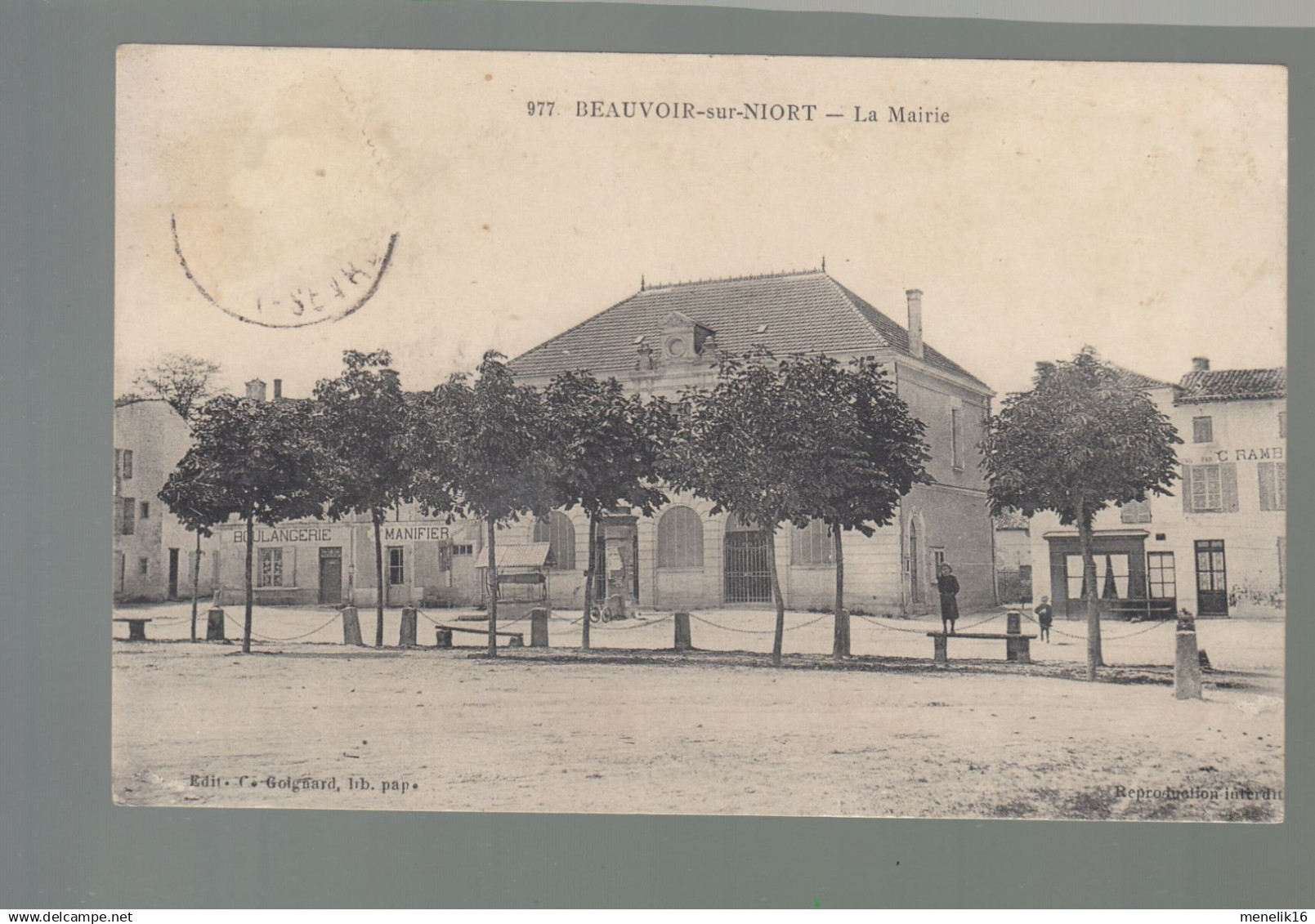 CP - 79 - Beauvoir-sur-Niort - Mairie