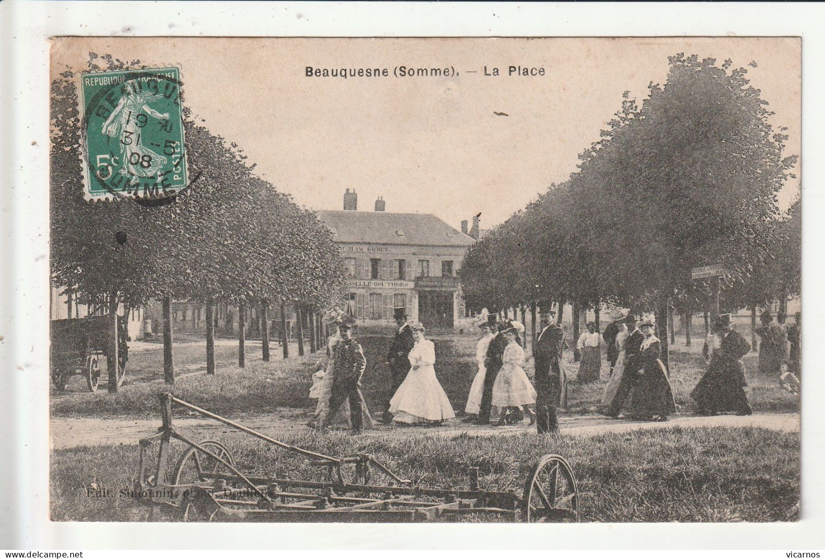 CP 80 BEAUQUESNE La Place