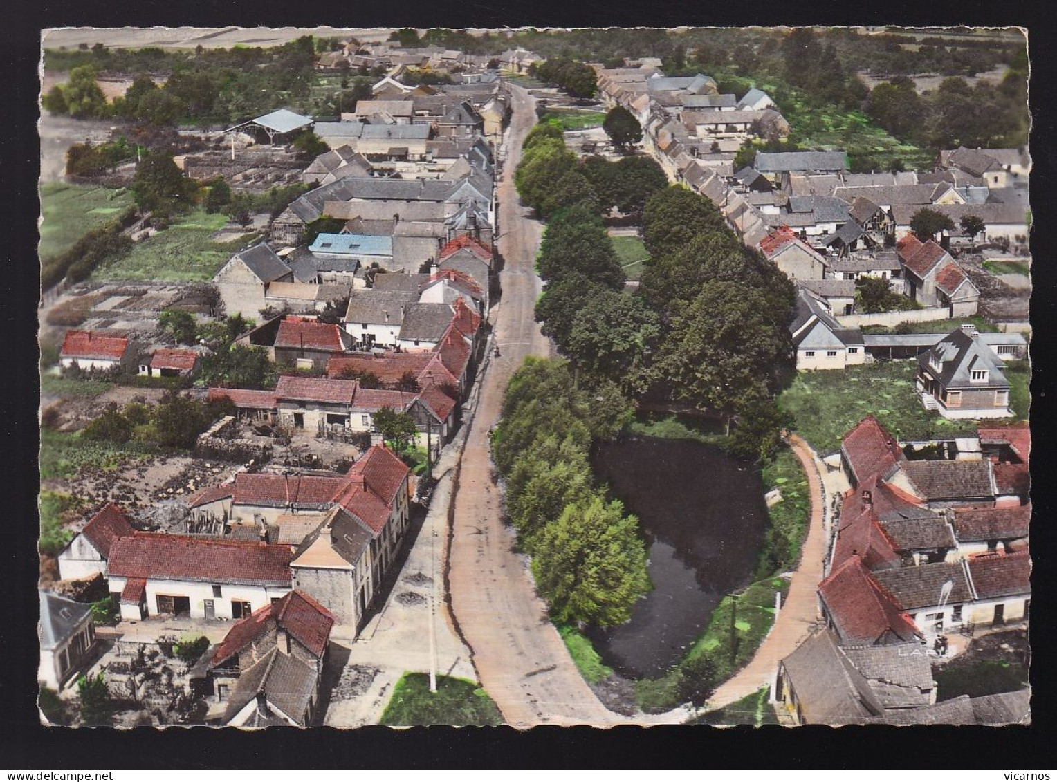 CP 80 VIGNACOURT La rue Daours