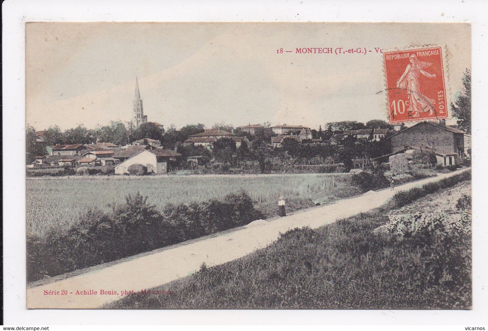 CP 82 MONTECH Vue generale