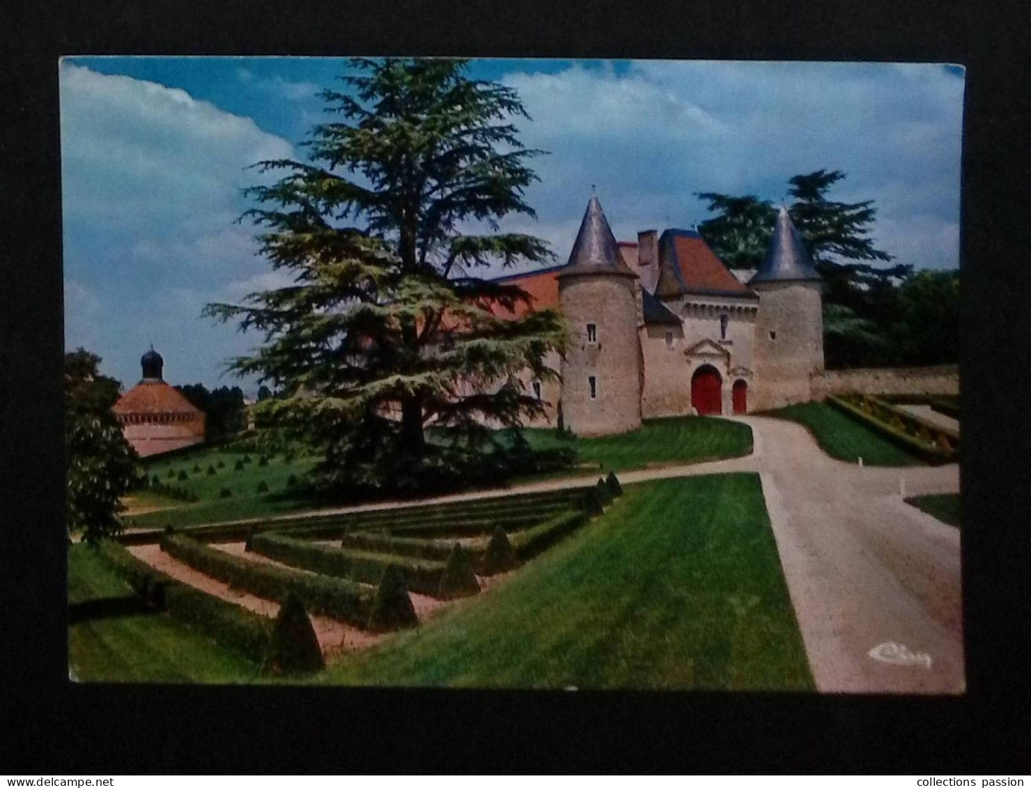 cp, 86, Saint Georges les Baillargeaux, châteaux de Vayres, vierge, ed. Combier n° 86.222