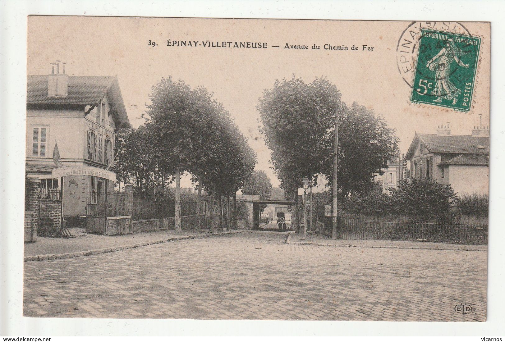CP 93 EPINAY VILLETANEUSE Avenue du Chemin de Fer