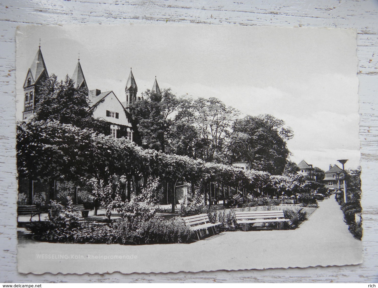 CP ALLEMAGNE - WESSELING - Köln, Rheinpromenade