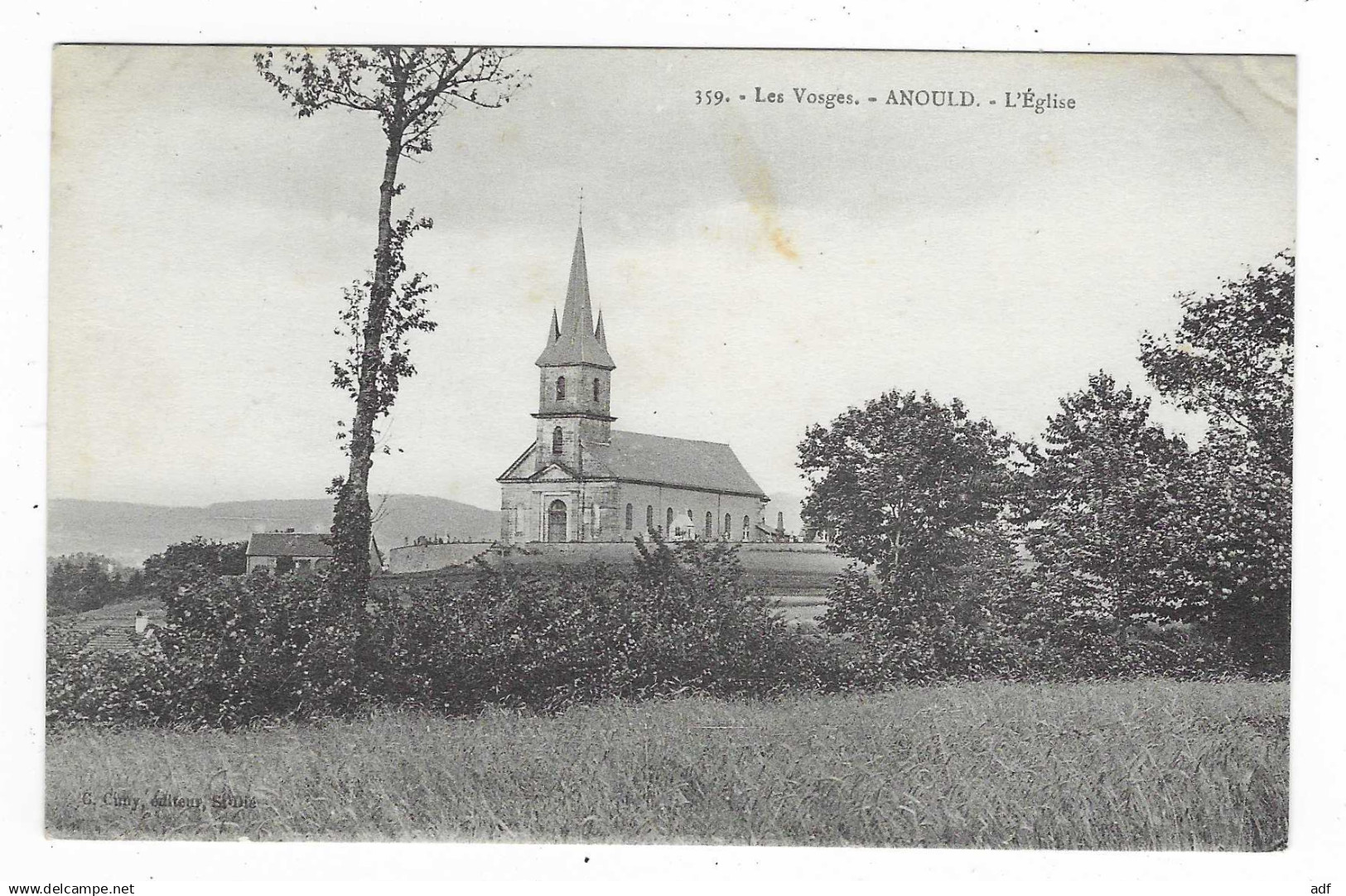 CP ANOULD, L'EGLISE, VOSGES 88