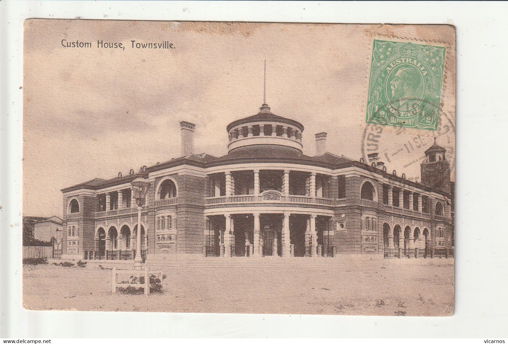 CP AUSTRALIE QUEENSLAND TOWNSVILLE Custom House