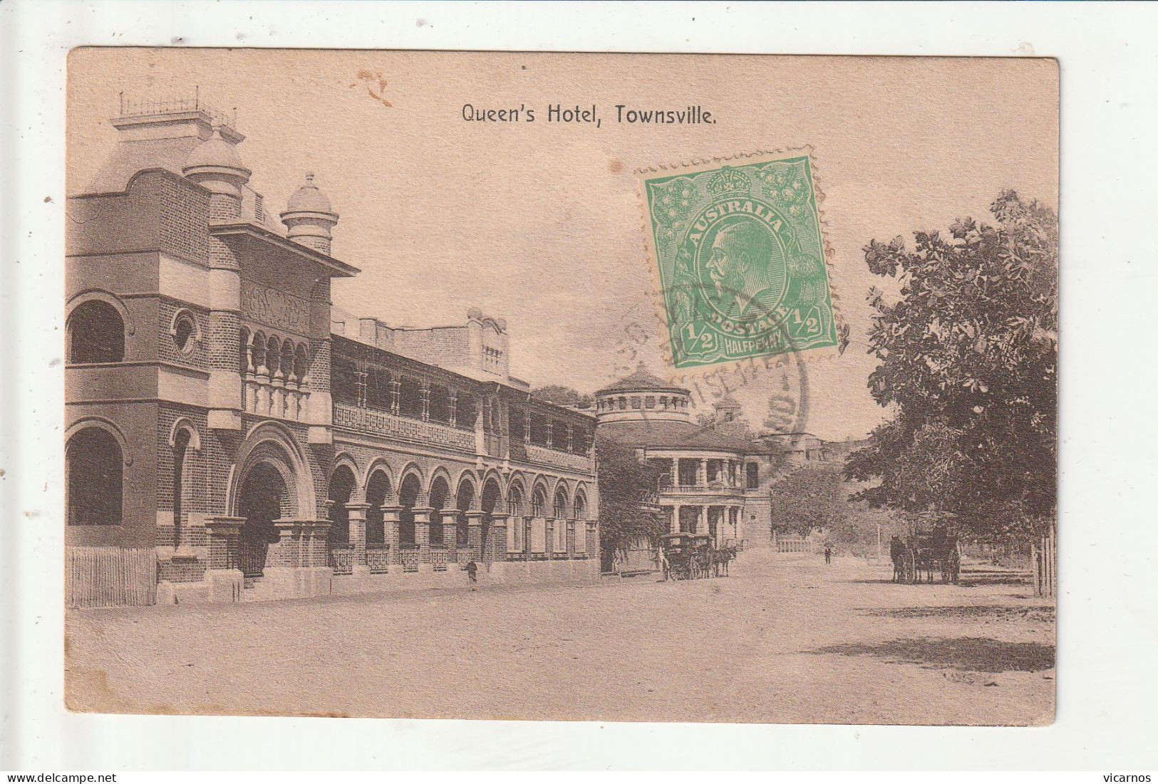 CP AUSTRALIE QUEENSLAND TOWNSVILLE Queen's Hotel