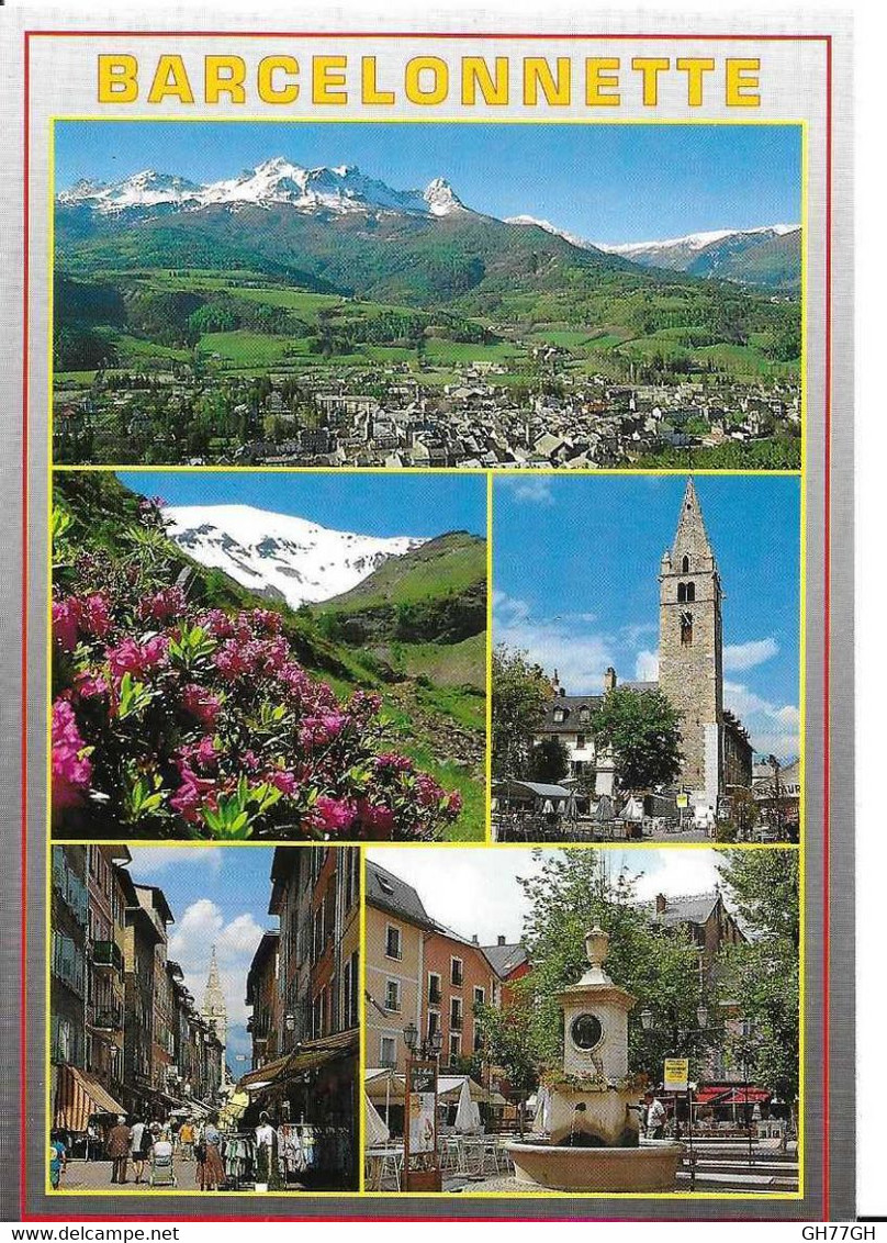 CP BARCELONNETTE -non circulée