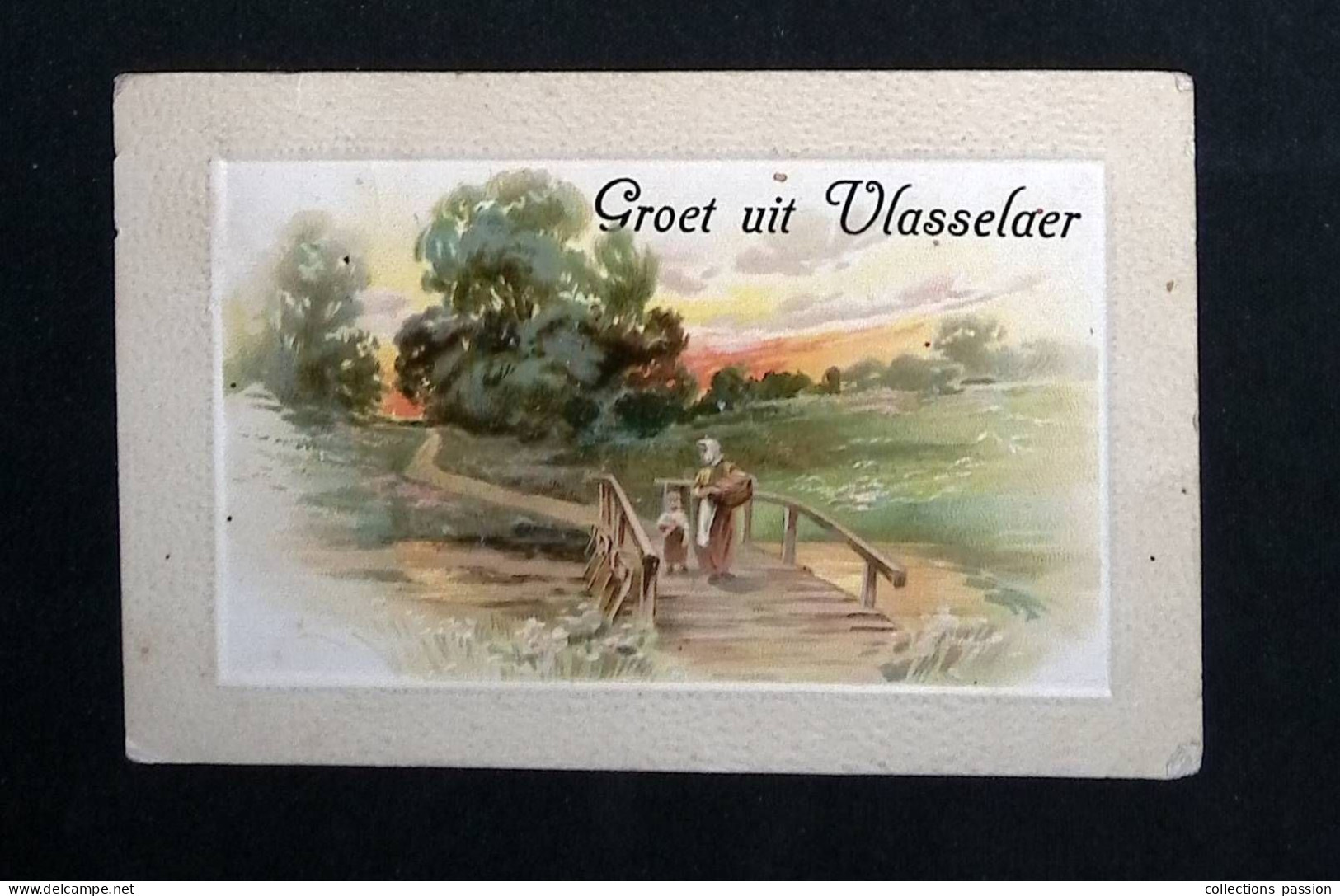 cp, Belgique, Brabant Flamand, Rotselaar, groet uit Vlasselaer, salut de Vlasselaer, voyagée