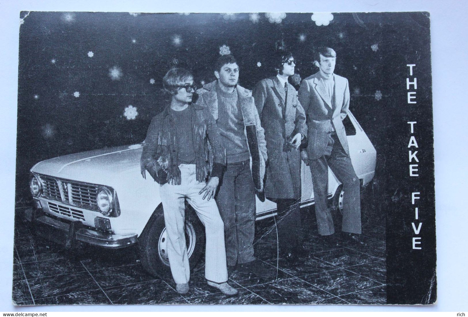 CP Belgique - Flandre Orientale - RENAIX - Renault 6 - The take five - Pub CRP Pneu