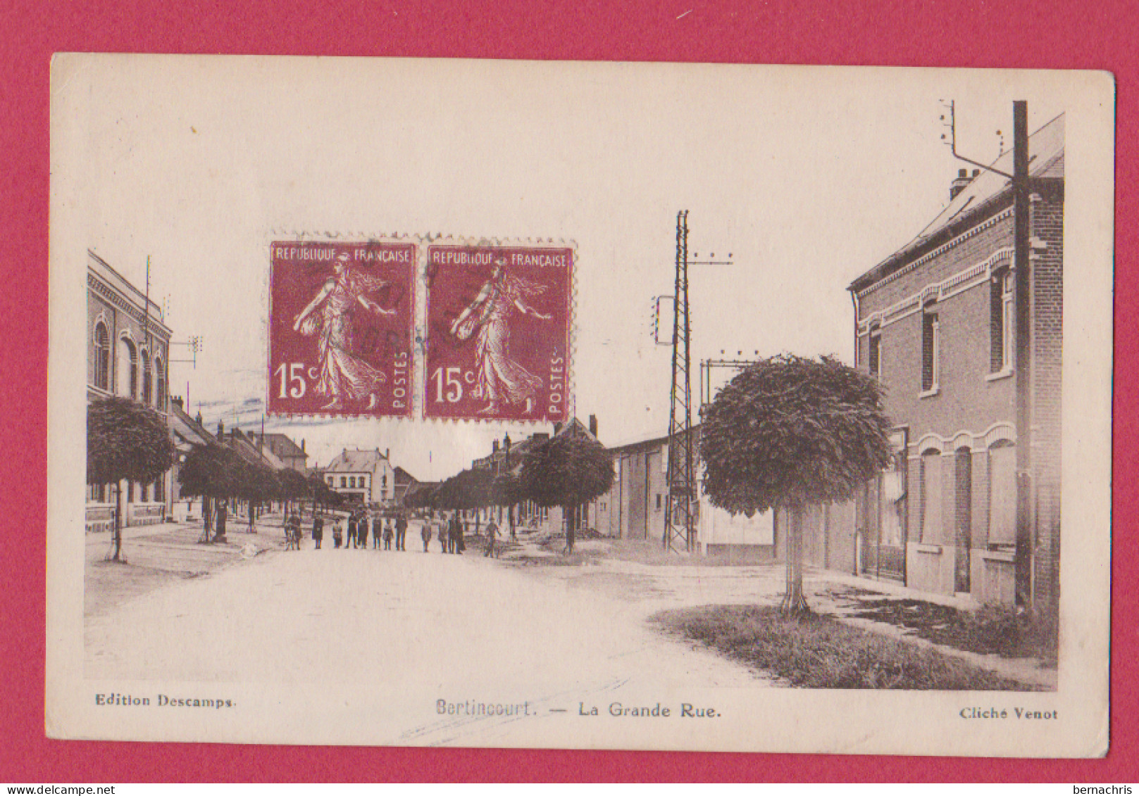 cp Bertincourt la grande rue 62