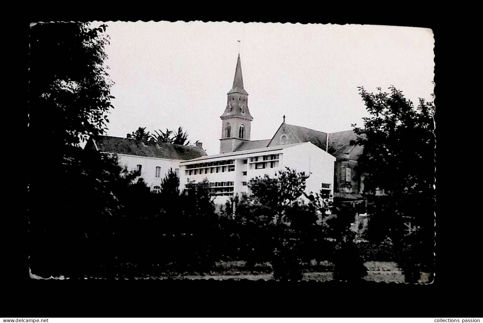 cp, carte photo, 85, Saint Florent des Bois, vierge, ed. Véronique, A. Cravat