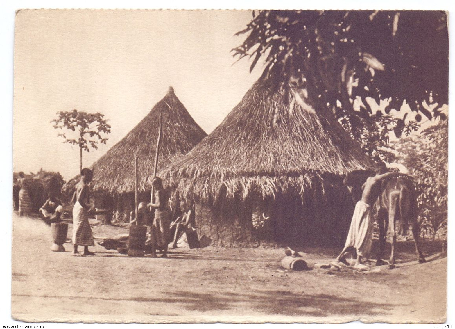CP - Cote d'Ivoire - Ivoorkust - Village de Man