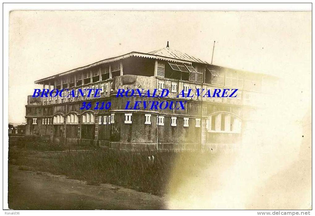 cp DAHOMEY ( moyen niger) BATIMENT ( carte photo voile)