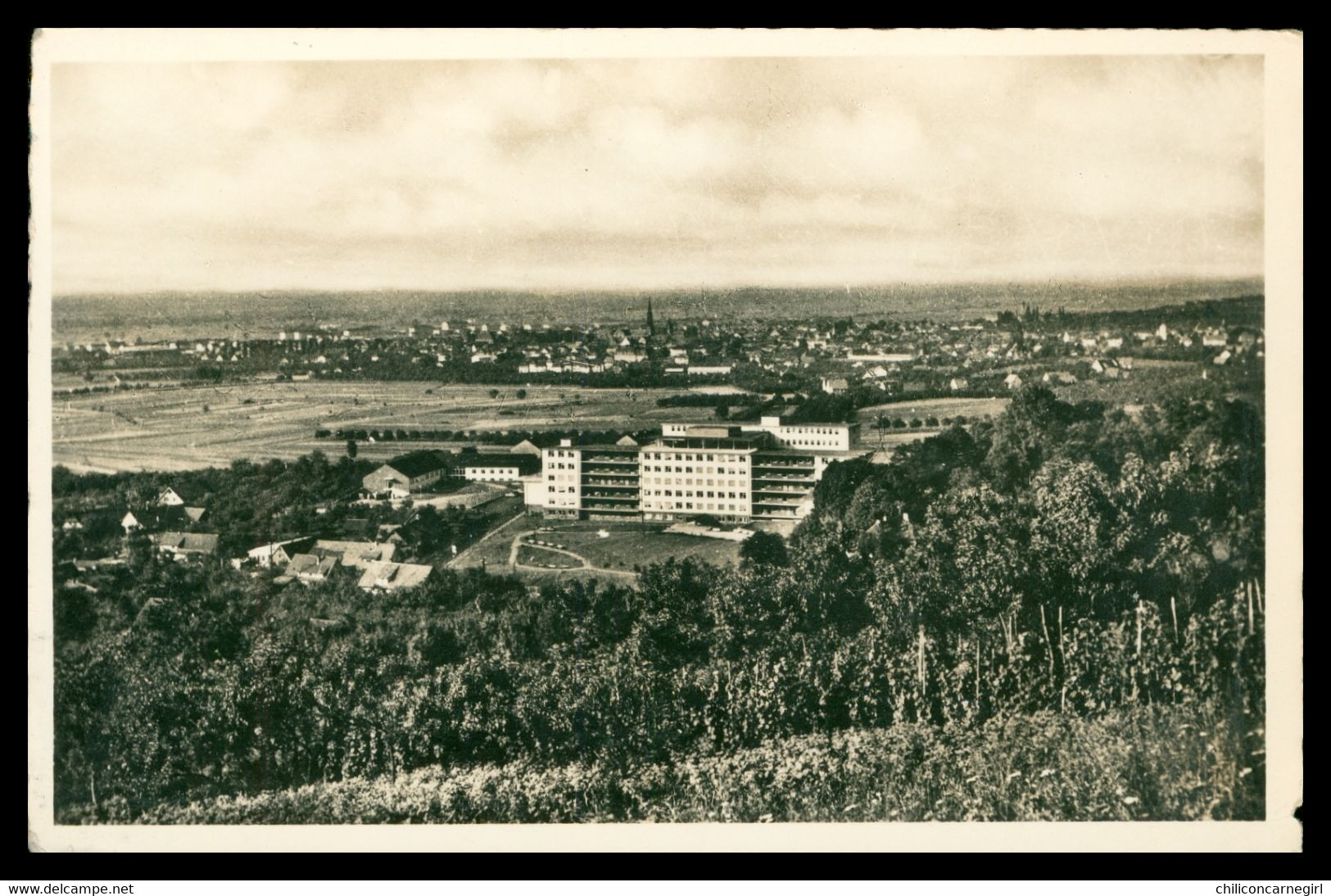 Cp Dentelée - BUEHL - BUHL - Hôpital Militaire F.F.A. - Buh 1 - Edit. CAPARU
