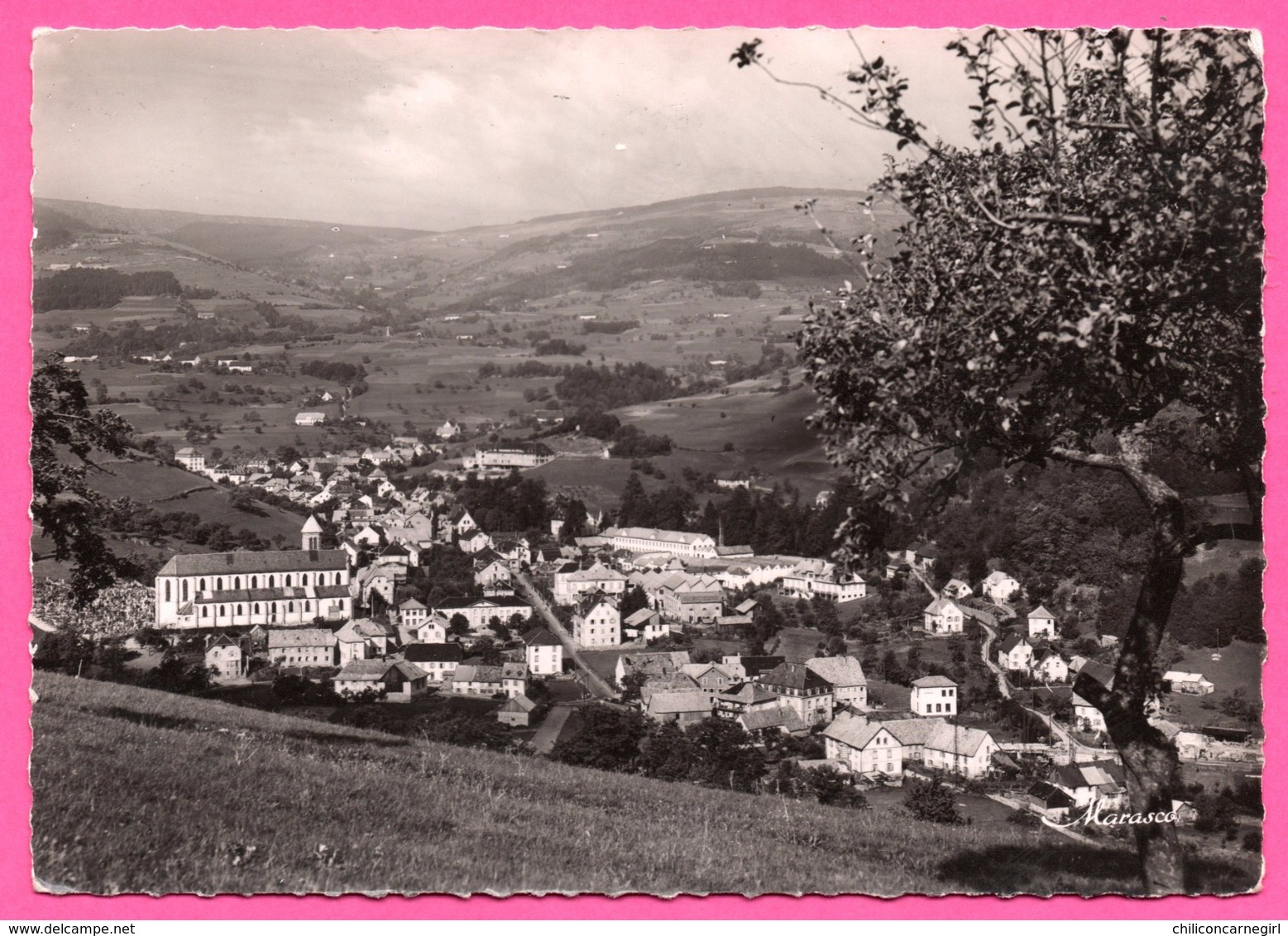 Cp Dentelée - Orbey - Vue générale - Edit. MARASCO - 1959