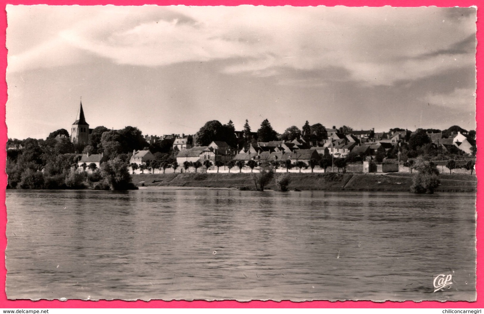 Cp Dentelée - Pouilly sur Loire - Vue Générale - CAP - 1957