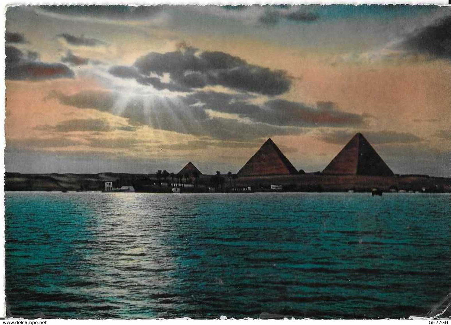 CP EGYPTE -pyramides -TIMBREE