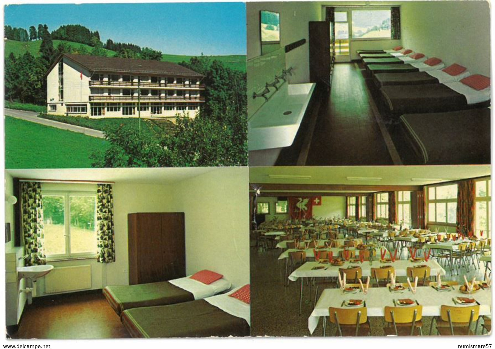 CP ENNEY - Colonie Plein Soleil - Multi Vues - 4 Vues - Photo Glasson , Bulle n°7206