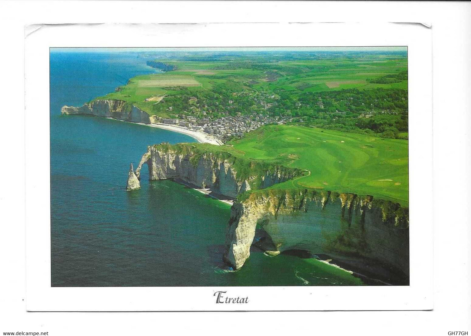 CP ETRETAT 12x17cm -obl. Deauville