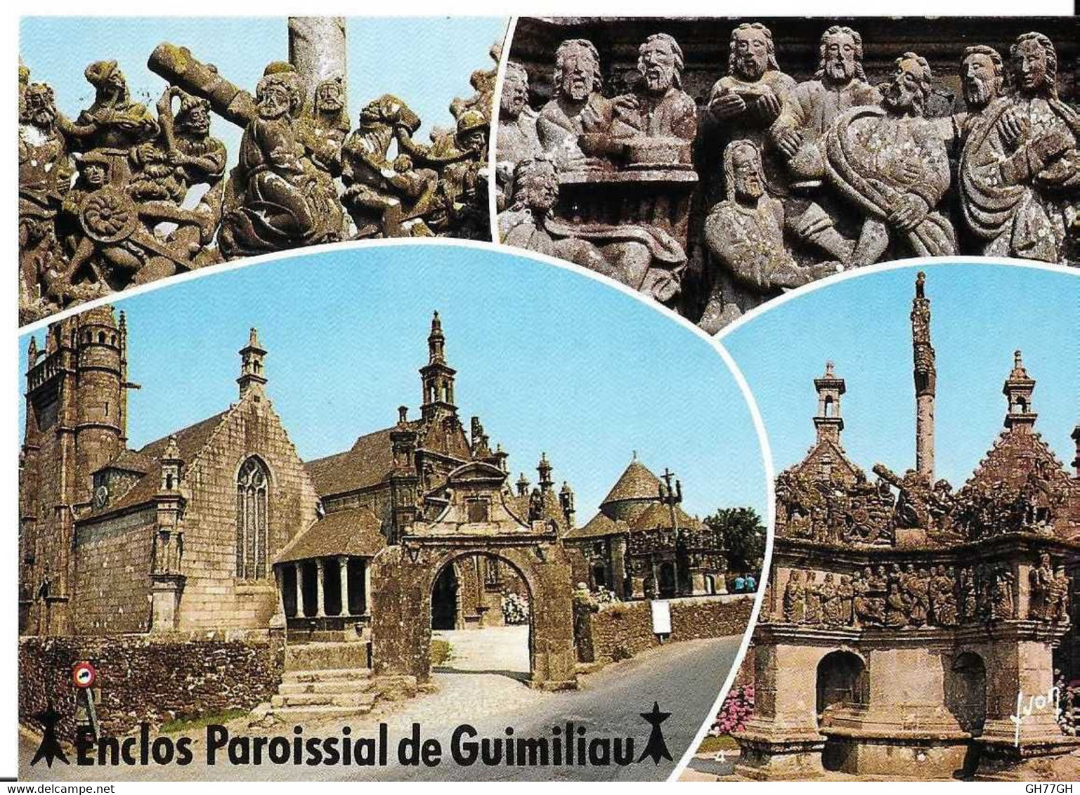 CP GUIMILIAU -non circulée