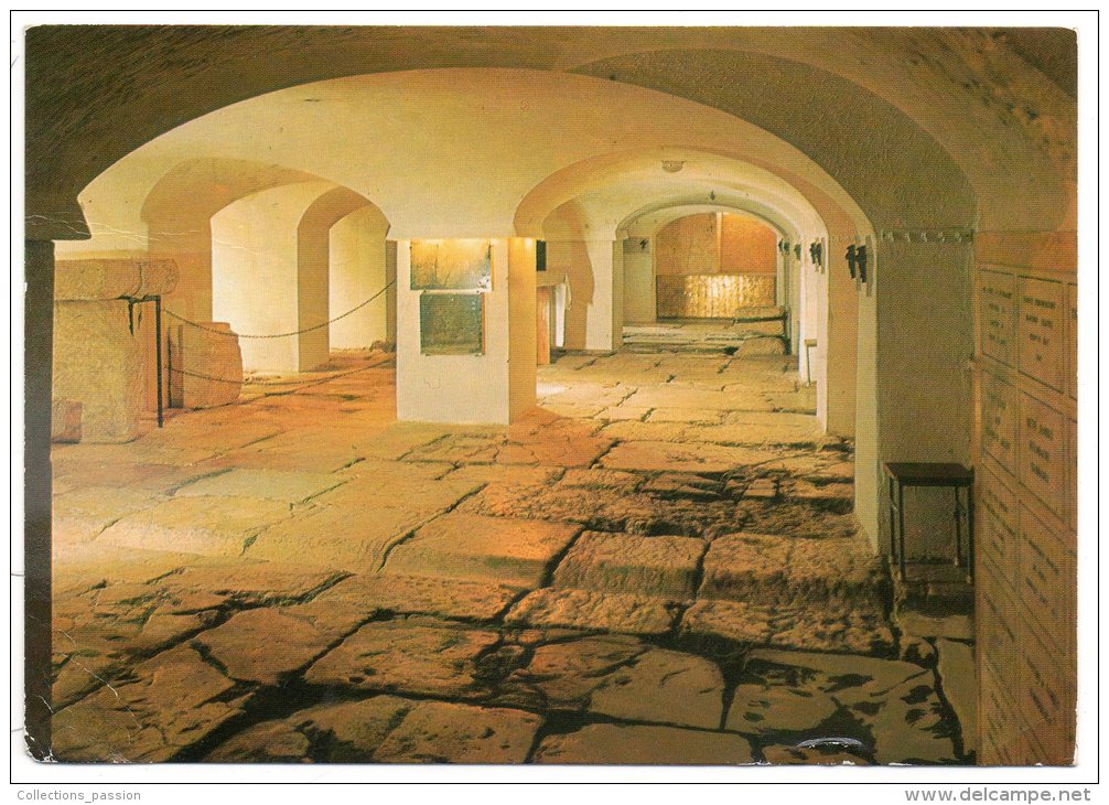 CP, ISRAEL - JERUSALEM, Lithostrotos, Ecrite