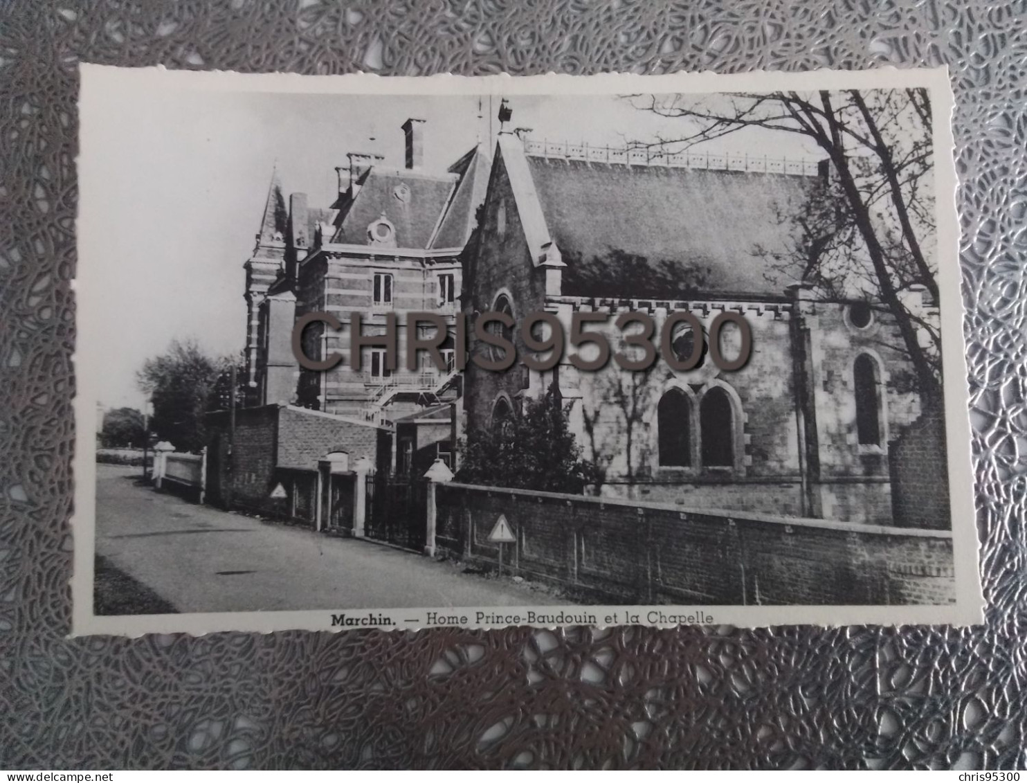 CP - MARCHIN - HOME PRINCE BAUDOIN ET LA CHAPELLE - BELGIQUE