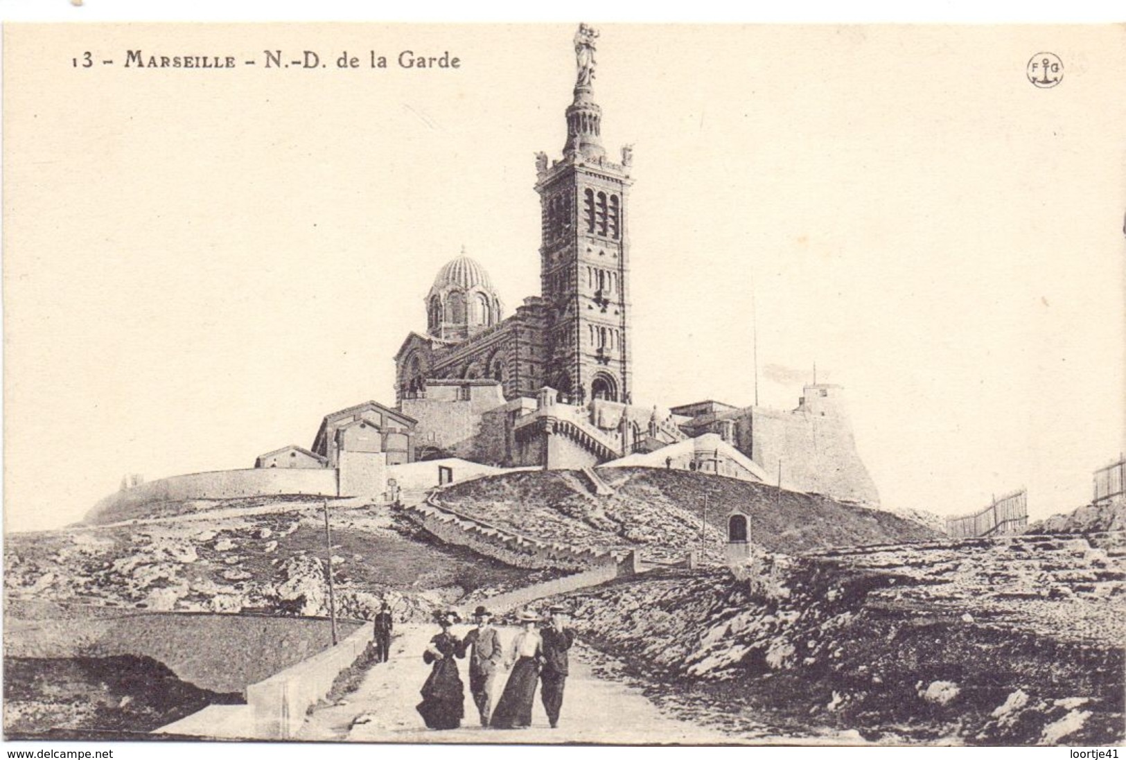 CP - Marseille - N.D. de la Garde