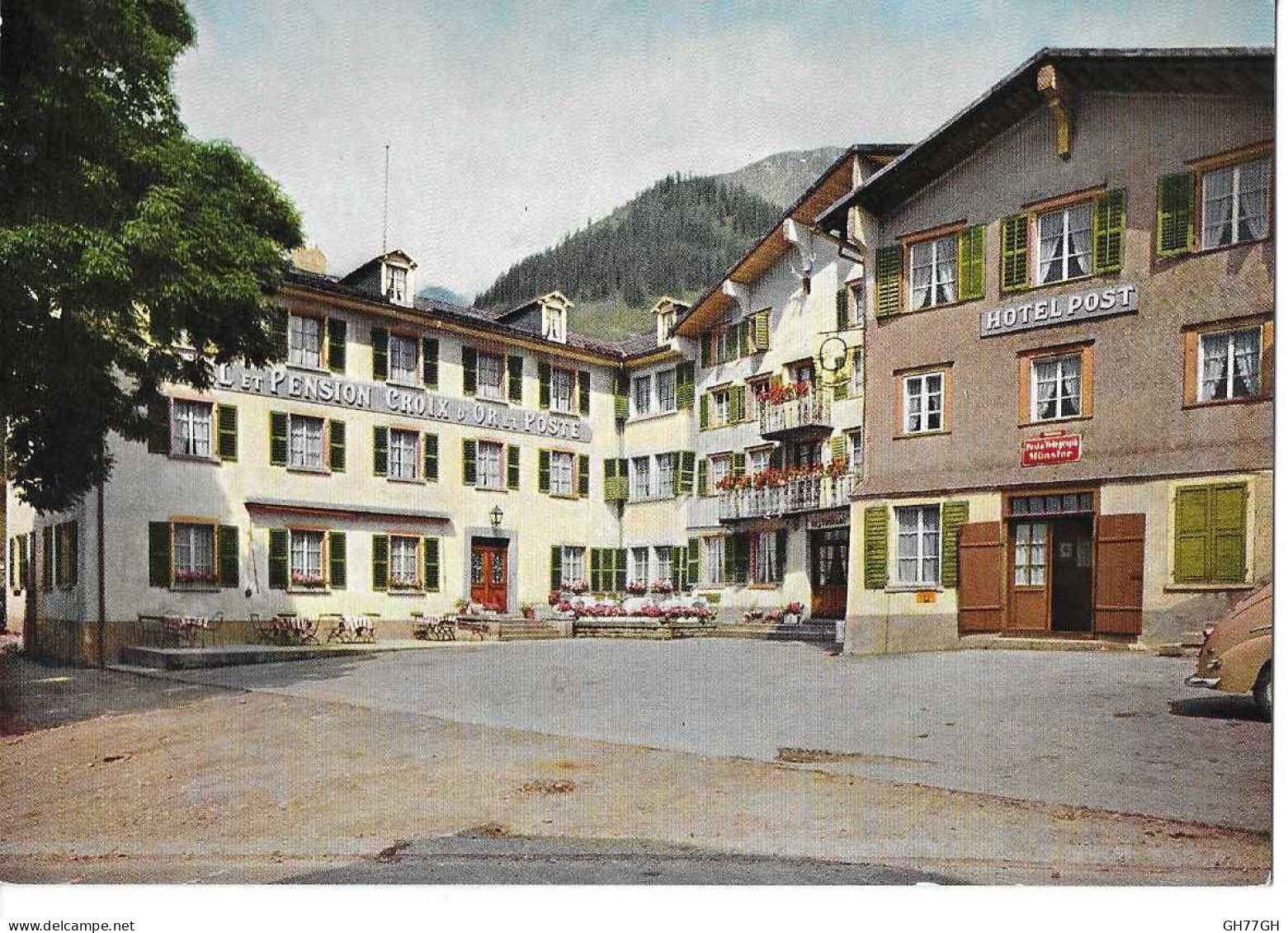 CP MUNSTER -non circulée