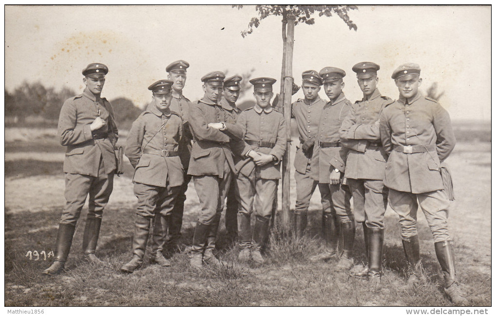 CP Photo juin 1916 JUTERBOG - soldaten (A146, ww1, wk 1)