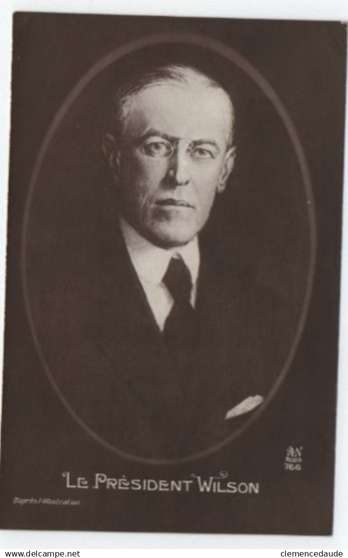CP PHOTO - LE PRESIDENT WILSON - ÉTATS UNIS - AMERIQUE - ILLUSTRATION