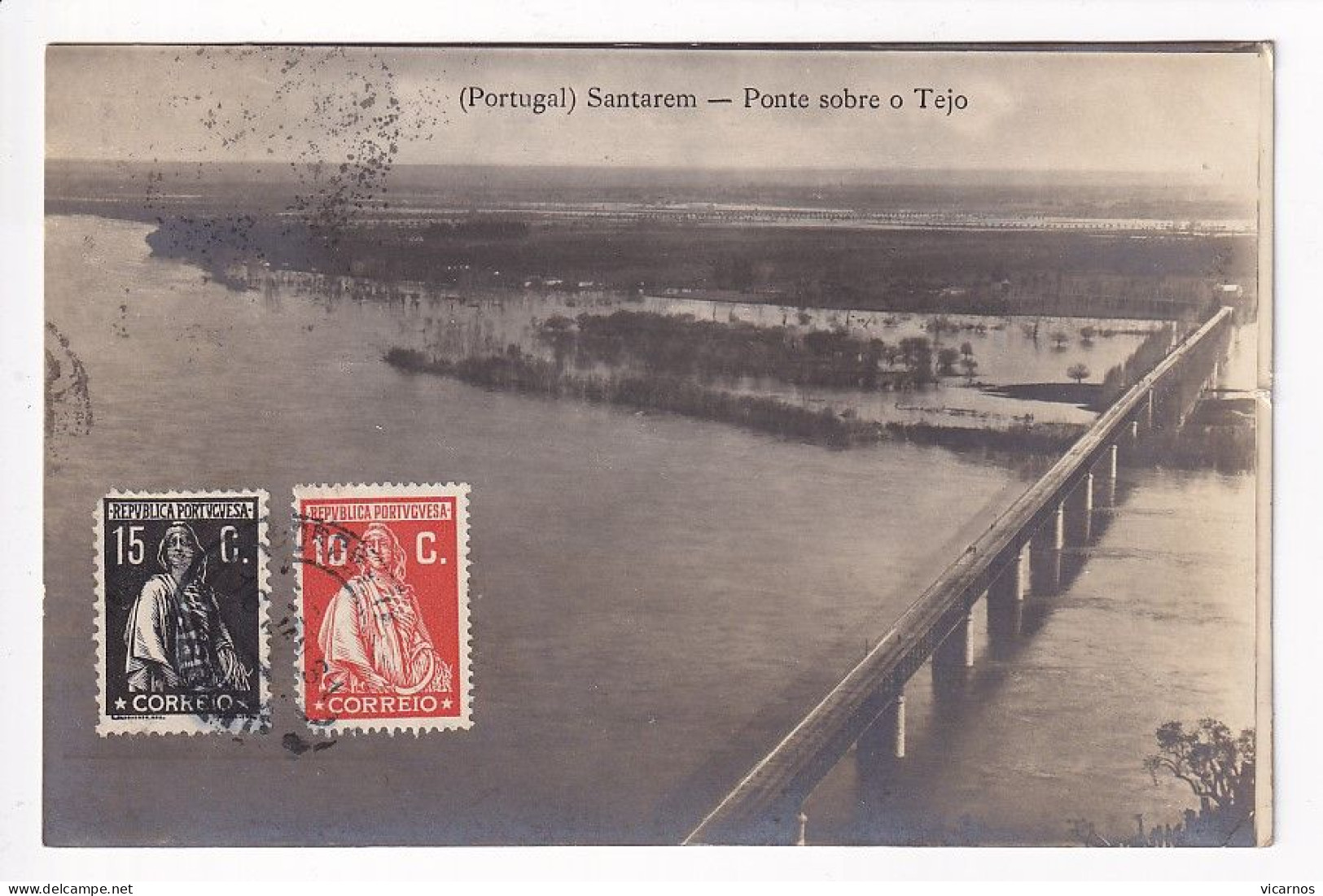 CP PORTUGAL SANTAREM Ponte sobre o Tejo