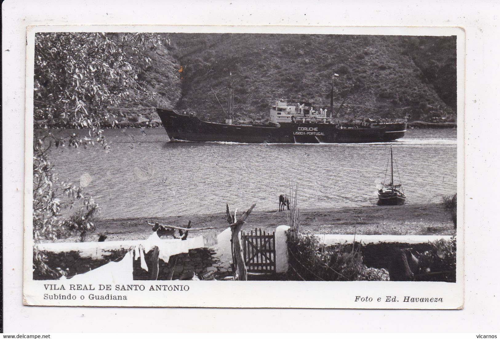 CP PORTUGAL VILA REAL DE SANTO ANTONIO Subindo o Guadiana