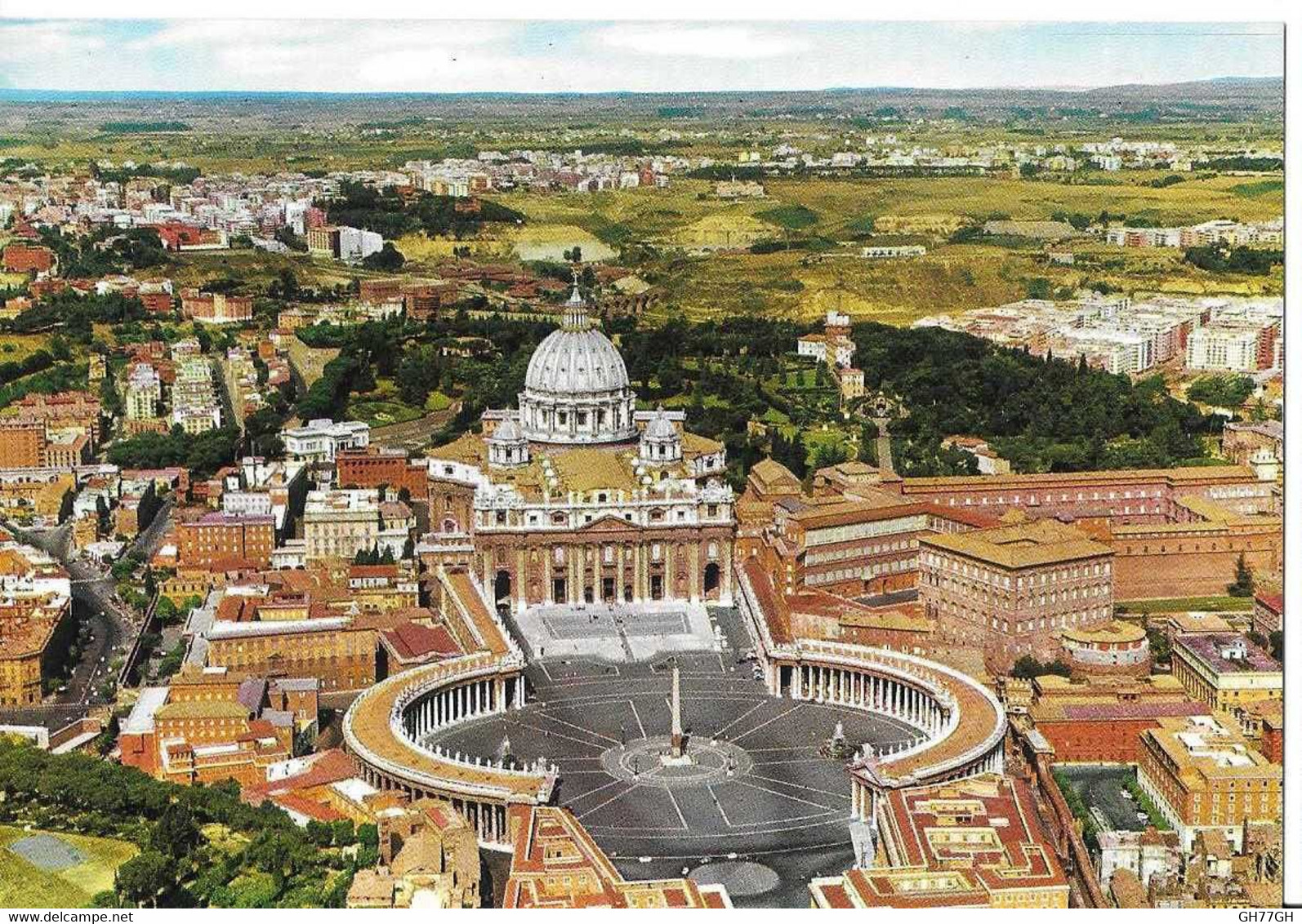 CP ROME -non circulée