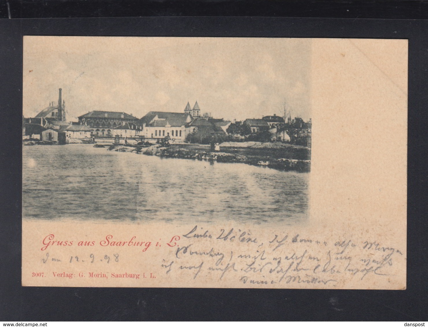 CP Saarburg Sarrebourg 1898