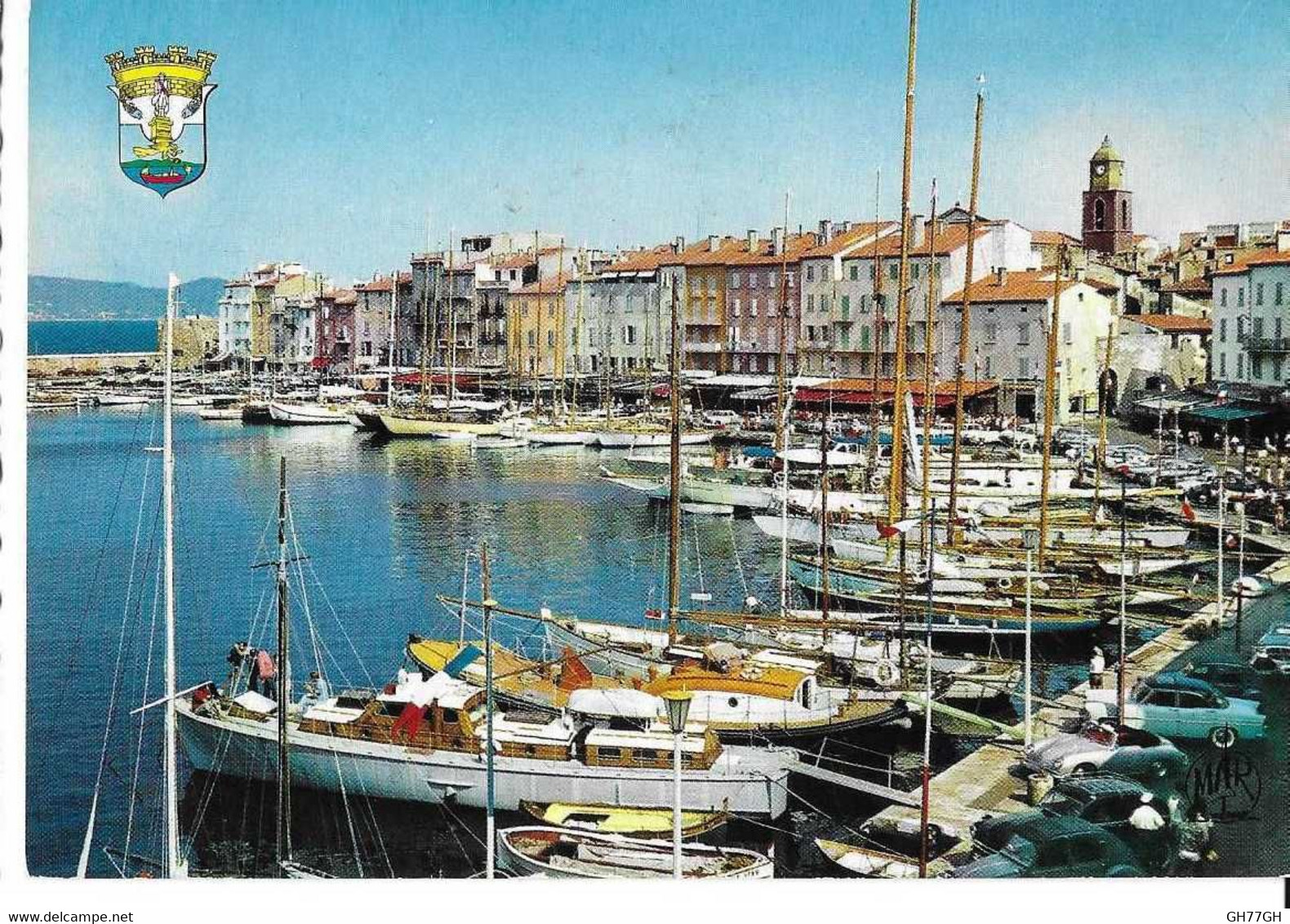 CP SAINT-TROPEZ 1977 -le port