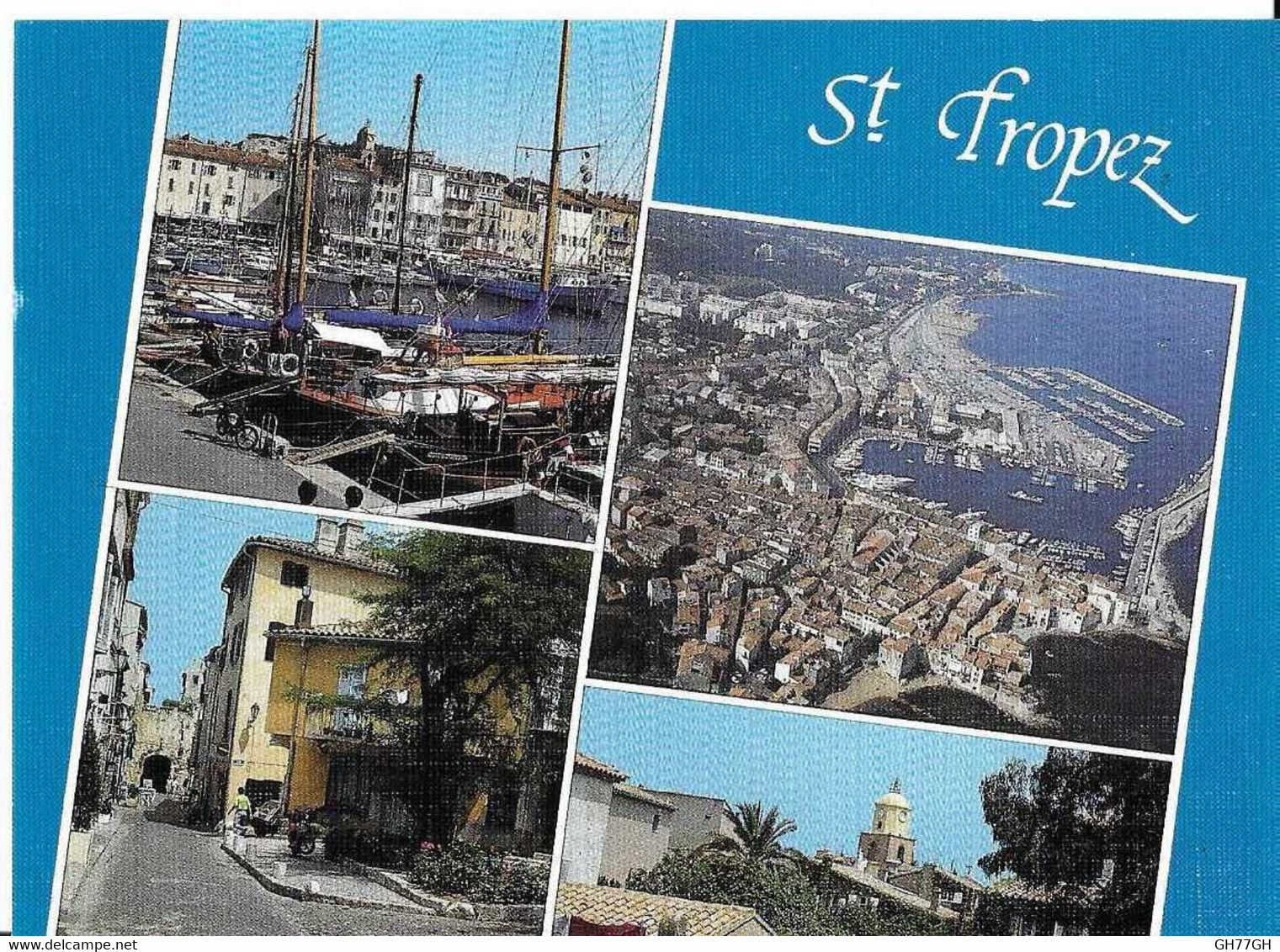 CP SAINT-TROPEZ -non circulée