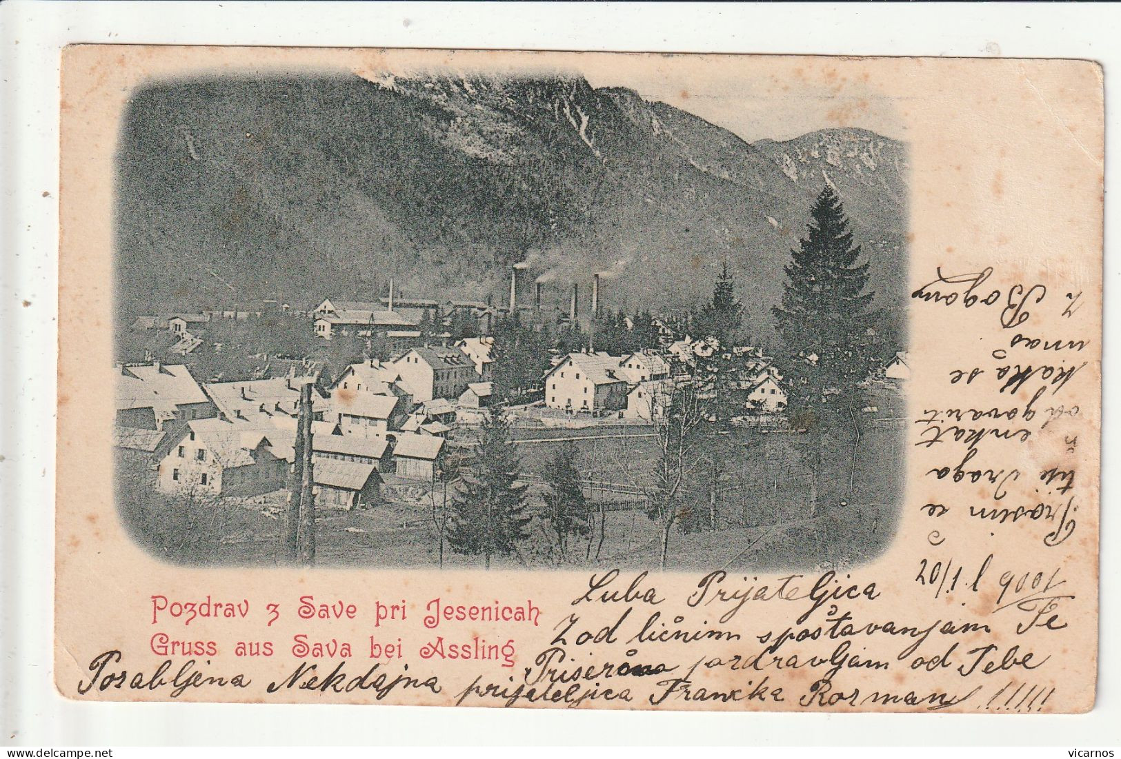 CP SLOVENIE Pozdrav iz Save pri JESENICAH