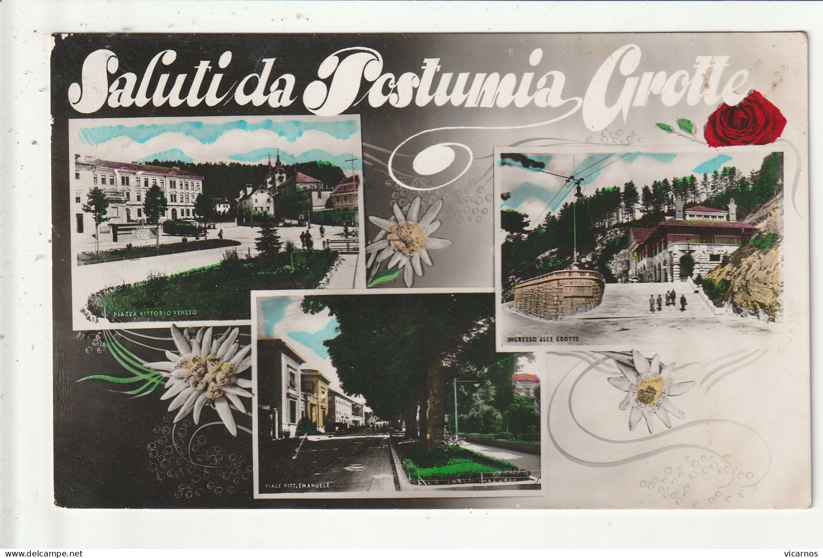 CP SLOVENIE Saluti da POSTUMIA Grotte