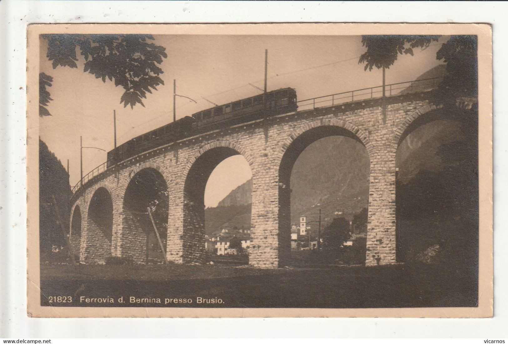 CP SUISSE Ferrovia d.Bernina presso Brusio