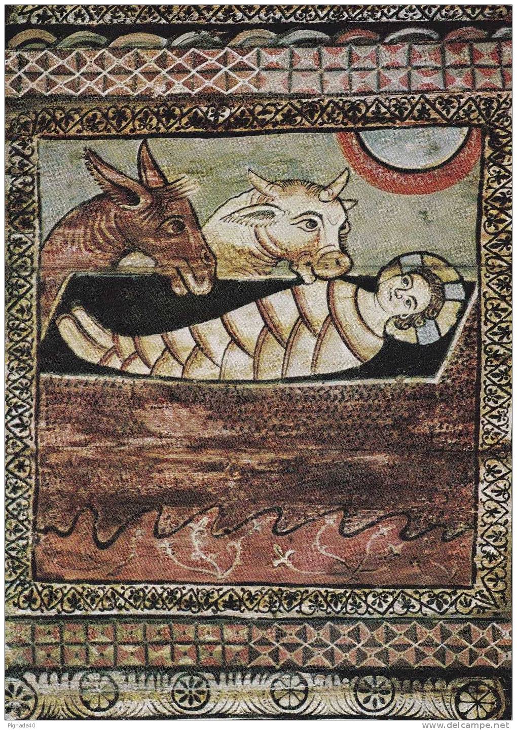 cp , SUISSE , ZILLIS , Jesuskind in der Krippe