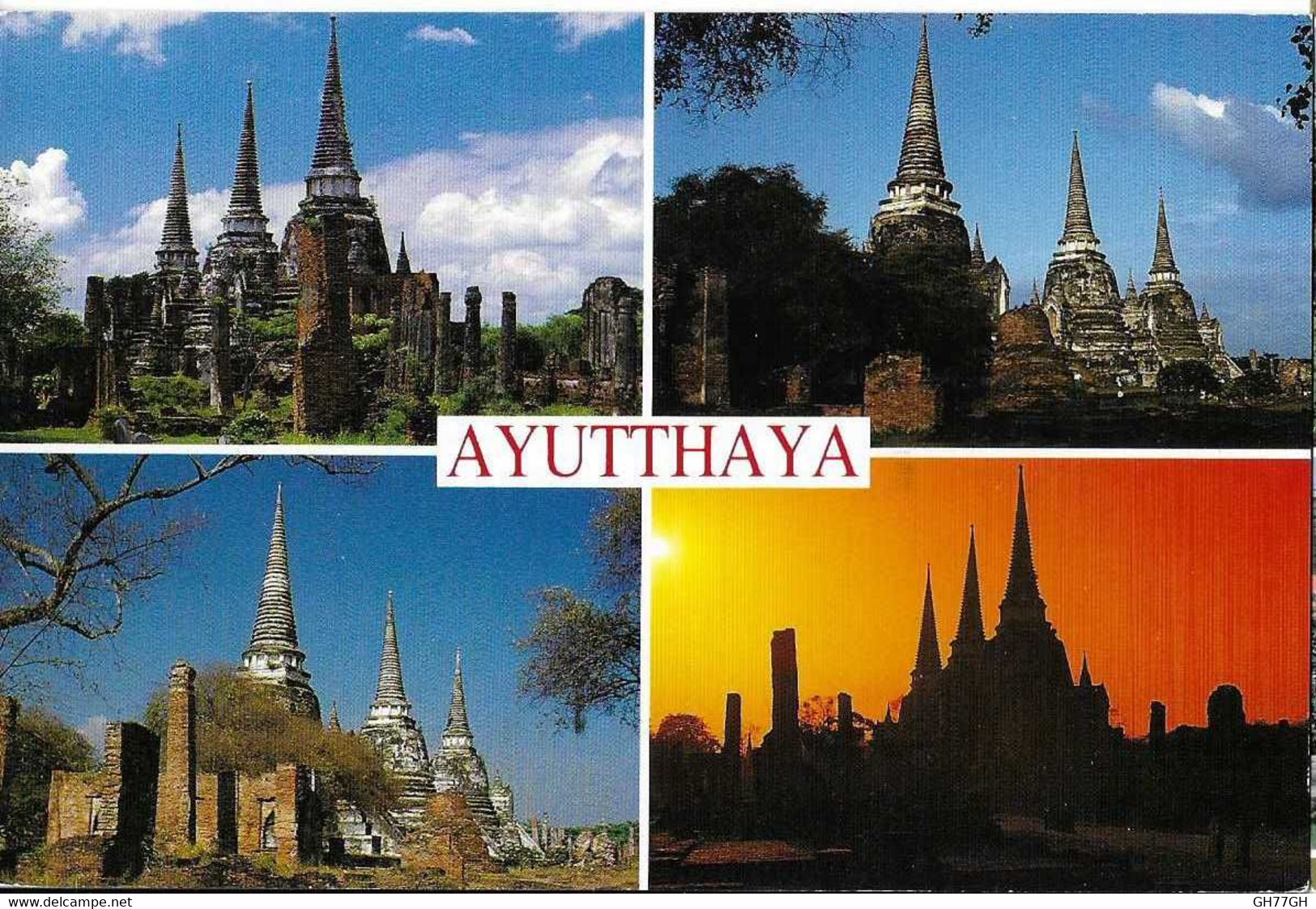 CP THAILANDE (AYUTTHAYA) -timbrée