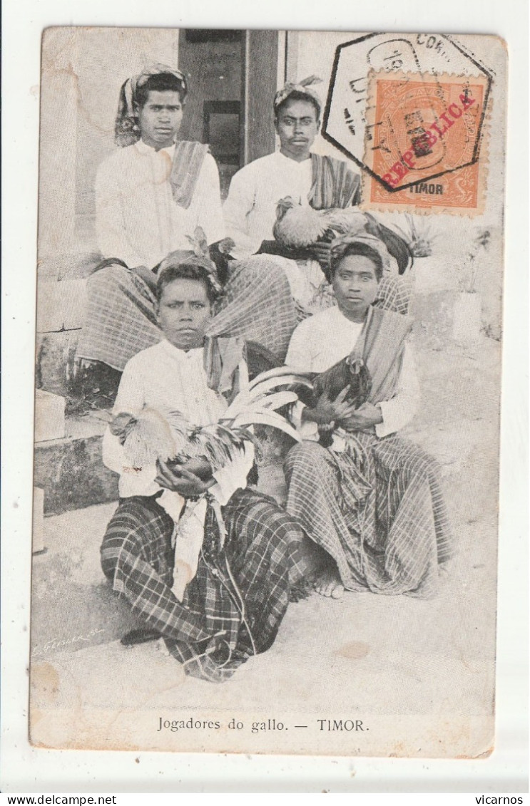 CP  TIMOR Jogadores do gallo