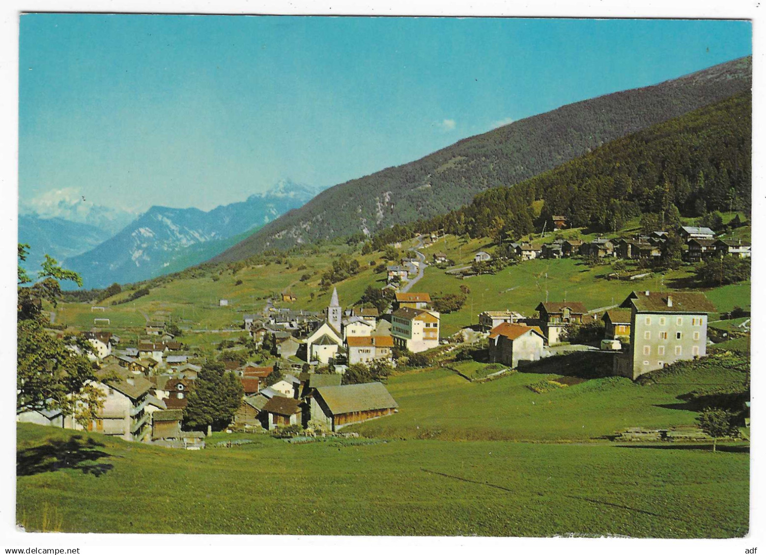 CP VILLAGE DE NAX, VALAIS, SUISSE