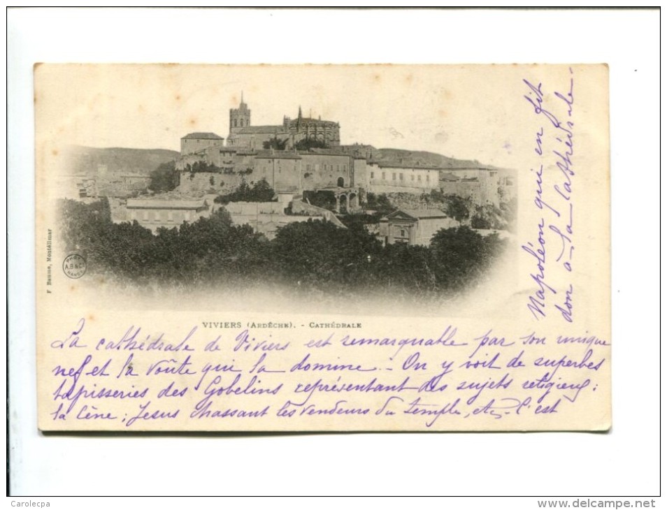 CP - VIVIERS (07) cathedrale