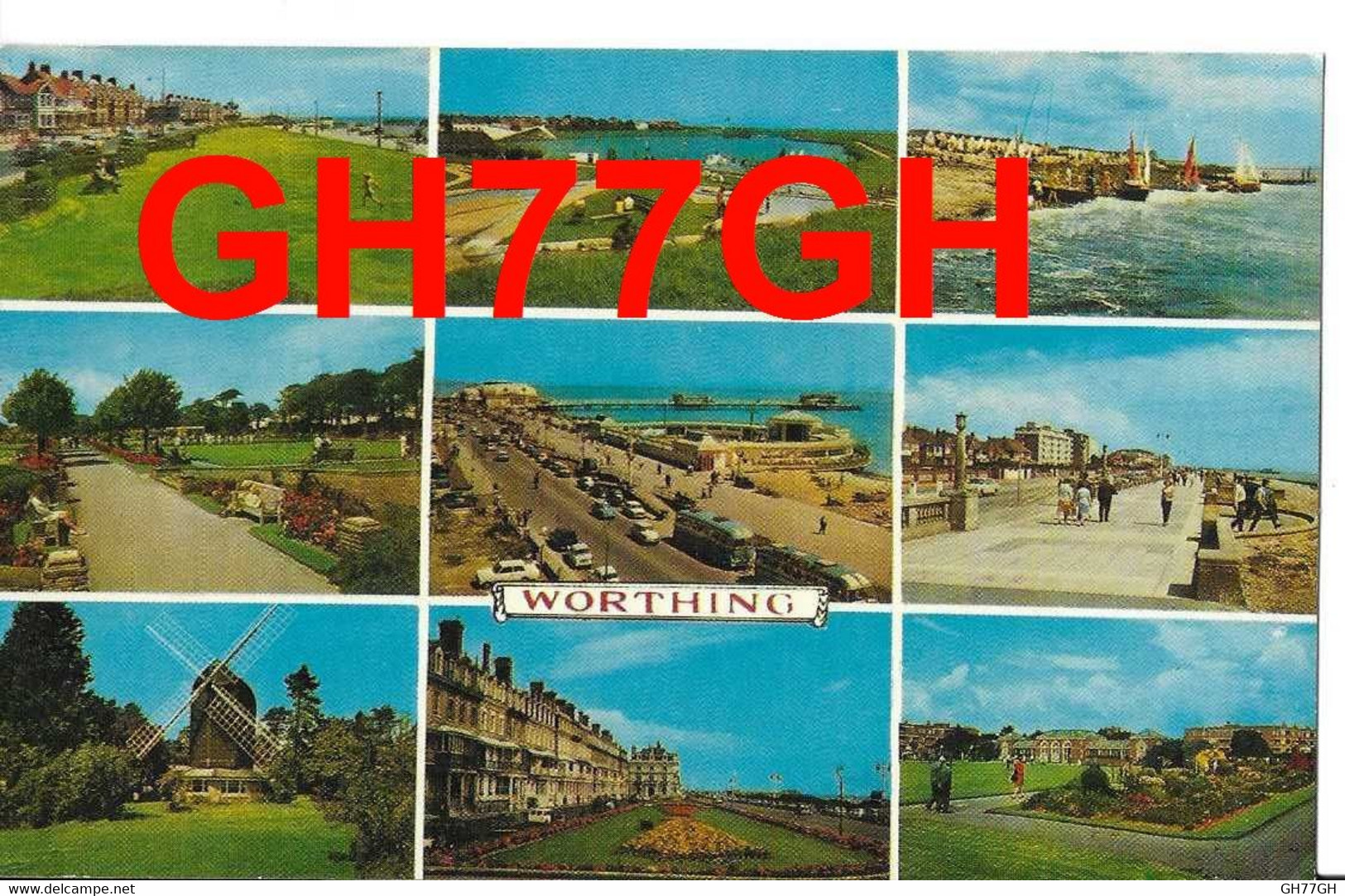 CP WORTHING -postcard