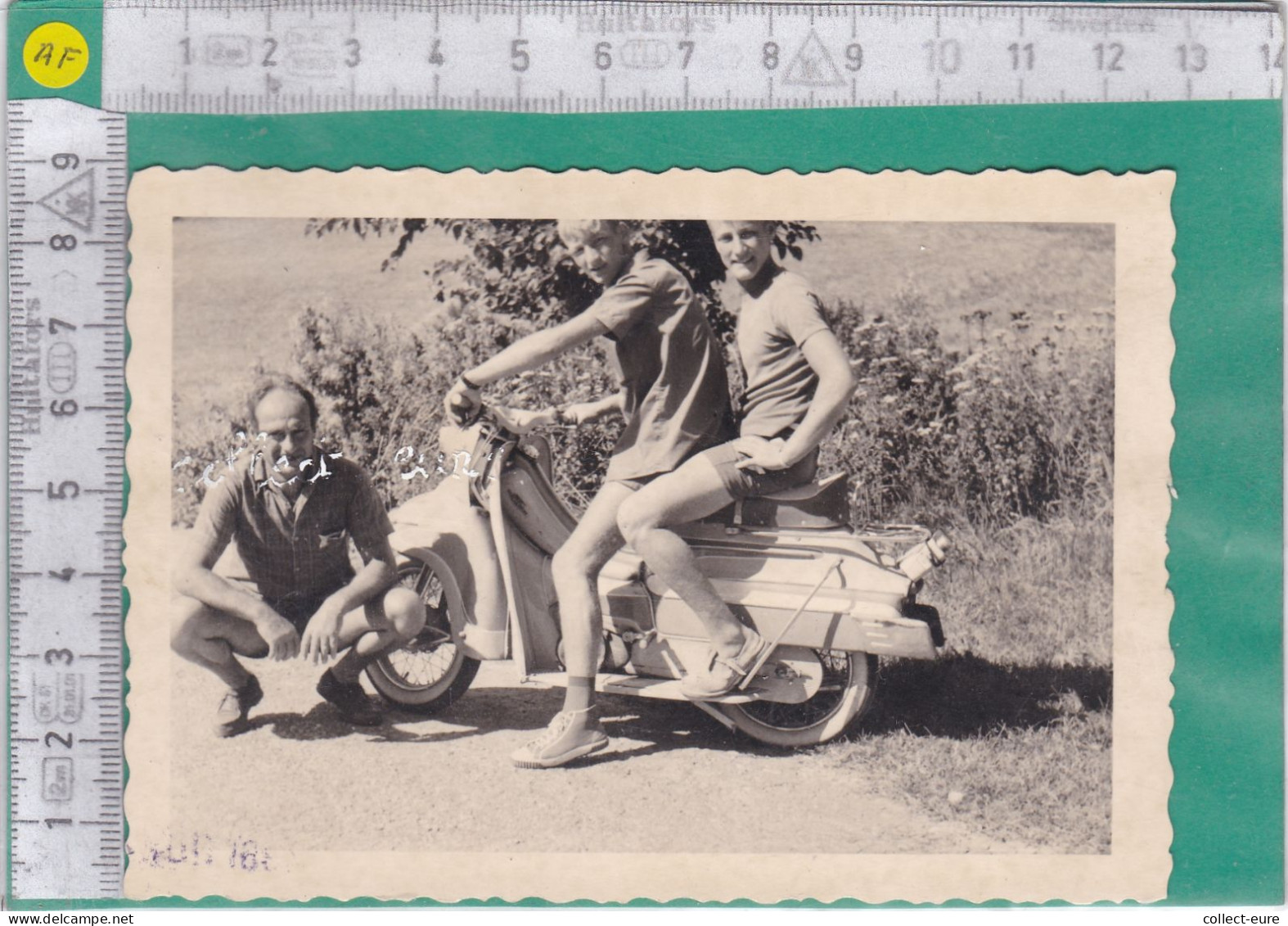 CP59 PHOTOGRAPHIE SCOOTER  ???