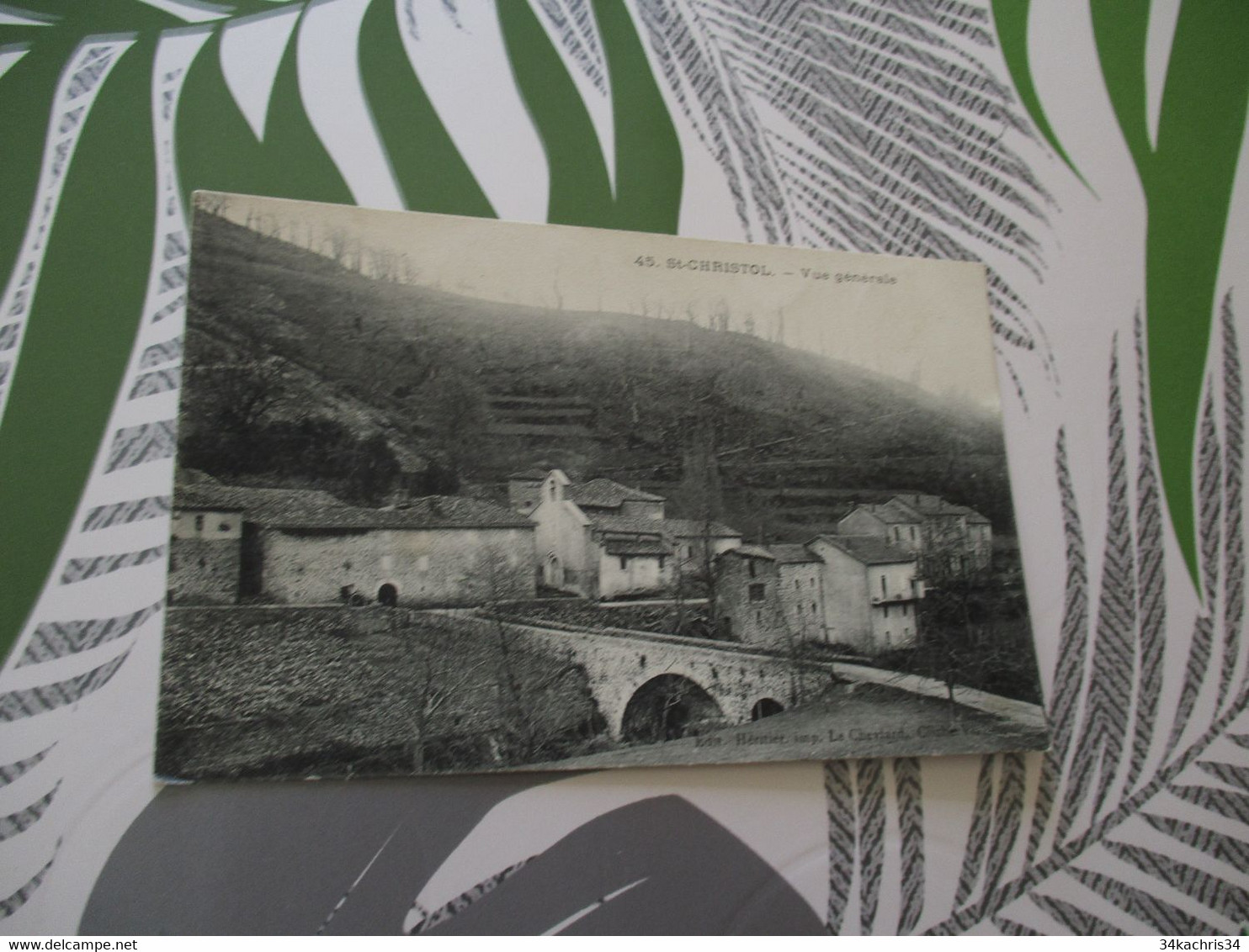 CPA 07 Ardèche Saint Christol vue générale