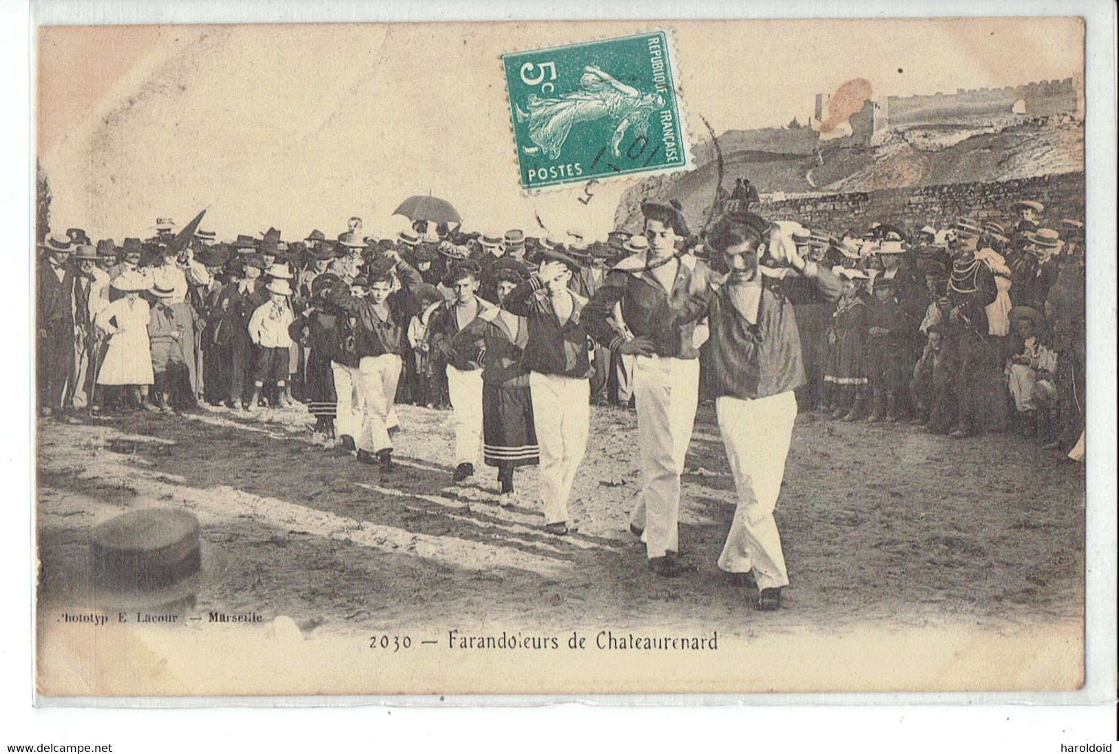 CPA 13 - CHATEAURENARD - 2030 - FARANDOLEURS DE CHATEAURENARD