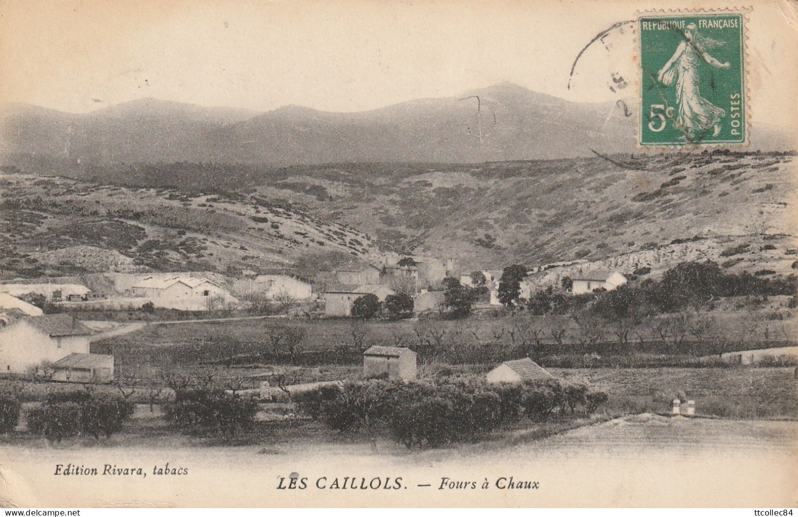 CPA-13-MARSEILLE-LES CAILLOLS-Fours à chaux