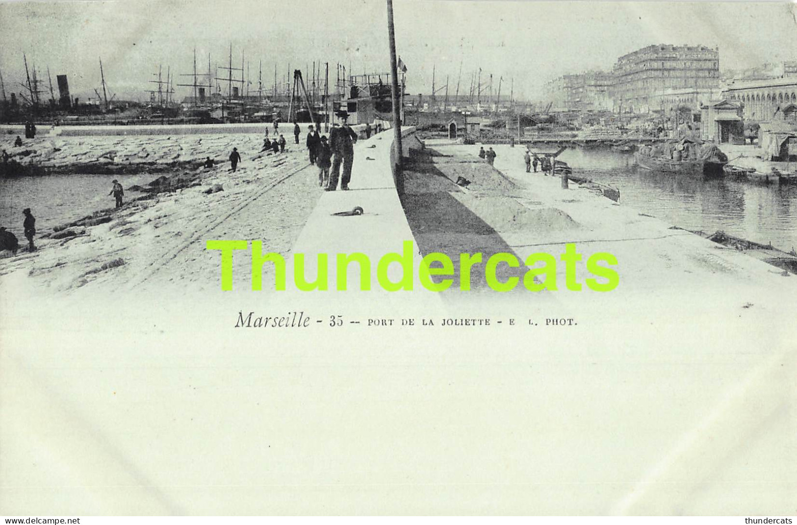 CPA 13 MARSEILLE PORT DE LA JOLIETTE